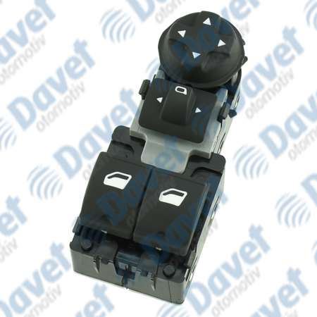 MCAR AN-640B Cam Acma Kapama Anahtari Sol Combo - Vivaro